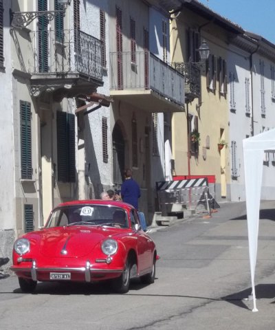 Buggia al traguardo prova di Olivola (AL)